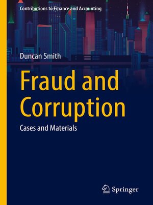 cover image of Fraud and Corruption